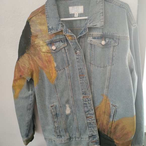 Distressed Jean Jacket - Picture 2 of 2